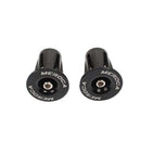 8 PCS MEROCA Mountain Bike Expansion Lock Bar Plug Road Bike Bicycle Bar Plug End Cover, Color:Black