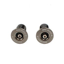 8 PCS MEROCA Mountain Bike Expansion Lock Bar Plug Road Bike Bicycle Bar Plug End Cover, Color:Titanium
