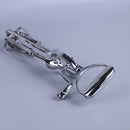 Stainless Steel Manual Egg Beater Kitchen Cooking Gadget Egg Beater(Steel Color)