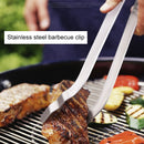 Stainless Steel Barbecue Clip Barbecue Tool Bread Clip Spaghetti Food Clip Steak Clip