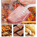 Stainless Steel Barbecue Clip Barbecue Tool Bread Clip Spaghetti Food Clip Steak Clip