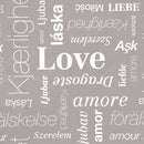 PEVA Printing Thick Waterproof Translucent Shower Curtain, Specification: 180x180cm(Letter)