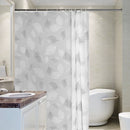 PEVA Printing Thick Waterproof Translucent Shower Curtain, Specification: 180x180cm(Leaves)