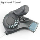 2 Pairs TX30-7 Mountain Bike Split Finger Dial 21 Speed Transmission Bicycle Accessories