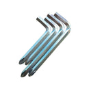 100 PCS Screwdriver Hexagonal Hexagonal Wrench Scooter Repair Tools Cross Bit, Specification:6mm, Material:45 Steel