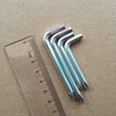 100 PCS Screwdriver Hexagonal Hexagonal Wrench Scooter Repair Tools Cross Bit, Specification:6mm, Material:45 Steel