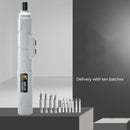 Pen Type Miniature Precision Electric Screwdriver Set Multifunctional Mini Mobile Phone Clock Screwdriver