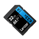 Lexar SD-633X High Speed SD Card SLR Camera Memory Card, Capacity: 32GB