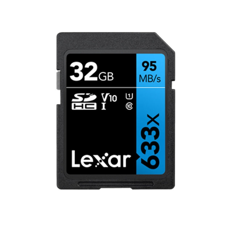 Lexar SD-633X High Speed SD Card SLR Camera Memory Card, Capacity: 32GB