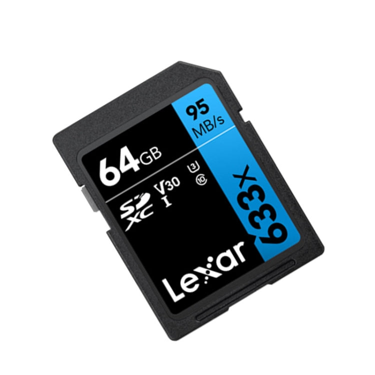 Lexar SD-633X High Speed SD Card SLR Camera Memory Card, Capacity: 64GB