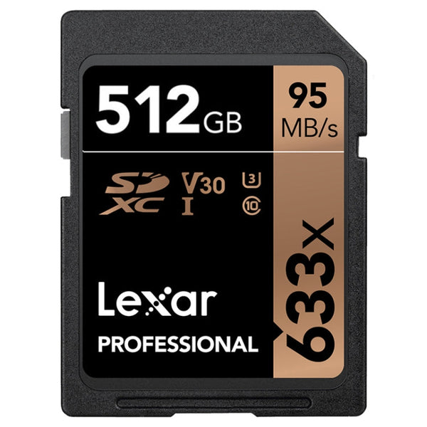 Lexar SD-633X High Speed SD Card SLR Camera Memory Card, Capacity: 512GB