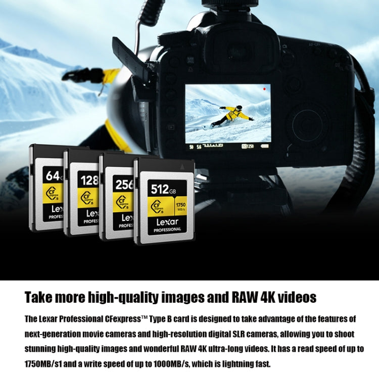 Lexar CFexpress CFE Memory Card Digital Camera SLR Memory Card, Capacity: 128G