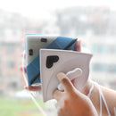 2 PCS Double-sided Glass Window Cleaner Triangle Multifunctional Magnetic Glass Cleaner(White)