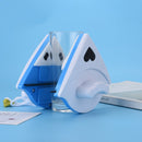 2 PCS Double-sided Glass Window Cleaner Triangle Multifunctional Magnetic Glass Cleaner(White)