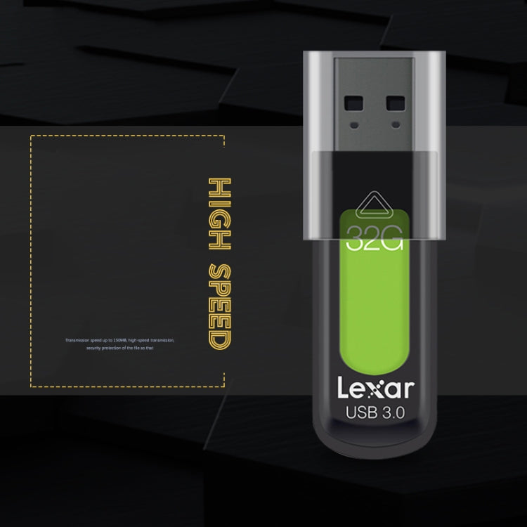 Lexar S57 USB3.0 High-speed USB Flash Drive Retractable Creative Computer Car U Disk, Capacity: 64GB, Random Color Delivery