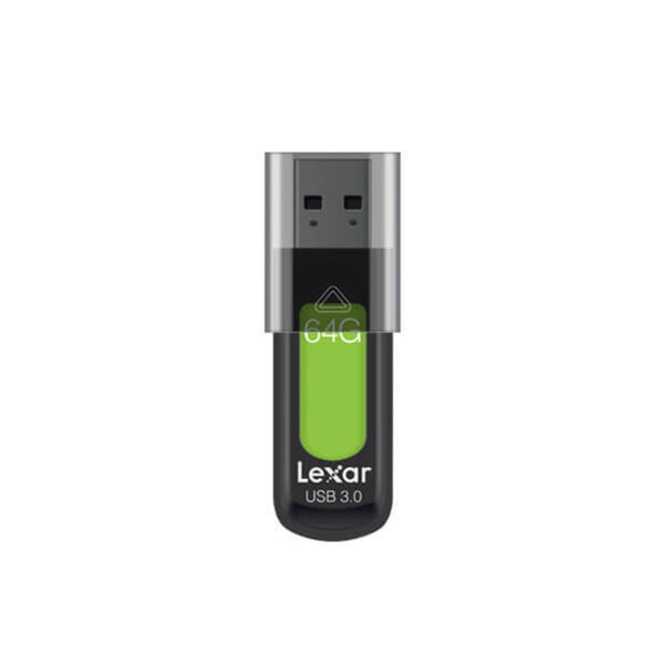 Lexar S57 USB3.0 High-speed USB Flash Drive Retractable Creative Computer Car U Disk, Capacity: 64GB, Random Color Delivery