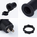 3 PCS Car Cigarette Lighter Dual USB Mobile Phone Charging Cigarette Lighter