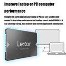 Lexar NS100 2.5 inch SATA3 Notebook Desktop SSD Solid State Drive, Capacity: 512GB(Gray)