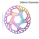 IIIPRO Floating Disc Road Mountain Bike Six Nail Disc Brake Disc, Size:140mm(Colorful)