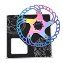 IIIPRO Floating Disc Road Mountain Bike Six Nail Disc Brake Disc, Size:180mm(Colorful)