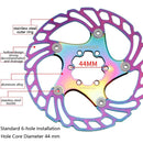 IIIPRO Floating Disc Road Mountain Bike Six Nail Disc Brake Disc, Size:203mm(Colorful)
