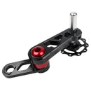 Litepro Folding Bike Guide Wheel LP Oval Chainring Chain Zipper Rear Derailleur Chain(Gold)