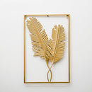 Living Room Wall Metal Leaf Wall Hanging Decoration TV Sofa Background Wall Wall Decoration(Banana Leaf )