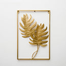Living Room Wall Metal Leaf Wall Hanging Decoration TV Sofa Background Wall Wall Decoration(Spring Rain Leaf )
