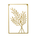 Living Room Wall Metal Leaf Wall Hanging Decoration TV Sofa Background Wall Wall Decoration(Wheat Ear)