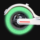 M0137 For Xiaomi Mijia M365 Electric Scooter Accessories 8.5 inch Shock-absorbing Pattern Honeycomb Solid Tire Fluorescent Tire(Fluorescent Green)
