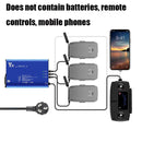 YX For DJI MAVIC 2 Aluminum Alloy Charger with Switch, Plug Type:US Plug