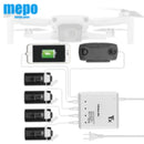 For DJI Mavic Mini Charger Battery USB 6 in 1 Hub Intelligent Battery Controller Charger, Plug Type:UK Plug