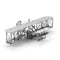 3 PCS 3D Metal Assembly Model DIY Puzzle, Style: Wright Brothers Aircraft