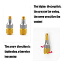 RCSTQ Two-color Drone Remote Control Retractable Adjustment Aluminum Alloy Rocker Joystick For DJI Mavic Air 2