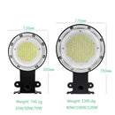 80W LED Outdoor Light Sensing IP65 Waterproof Wall Lamp Garden Courtyard Street Light(White Light)