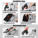 RCSTQ Remote Control Quick Release Tablet Phone Clamp Holder for DJI Mavic Air 2 Drone, Colour: Phone Holder