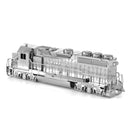 3D Metal Assembly Model Train Drilling Cruise DIY Puzzle, Style: Train Set