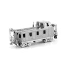 3D Metal Assembly Model Train Drilling Cruise DIY Puzzle, Style: Train Set