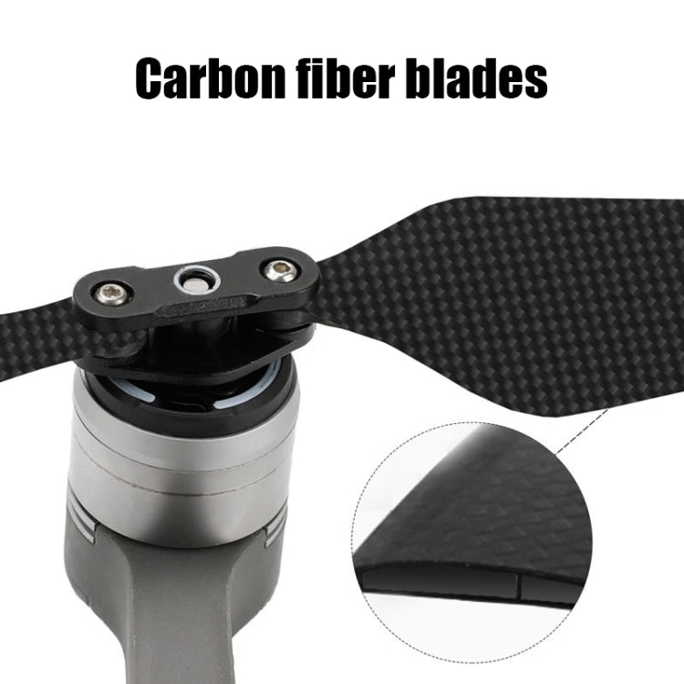 For DJI Mavic 2 Pro / Zoom Carbon Fiber Propeller Blade Quick Release Propeller, Colour: 2 PCS