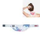 Graphene USB Far-infrared Electric Heating Neck with Cervical Spine and Neck Massager, Specification: Magnetic Interface(Ink Painting)