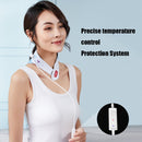 Graphene USB Far-infrared Electric Heating Neck with Cervical Spine and Neck Massager, Specification: DC Interface(Ink Painting)