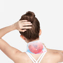 Graphene USB Far-infrared Electric Heating Neck with Cervical Spine and Neck Massager, Specification: DC Interface(Ink Painting)