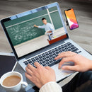 Metal Notebook Mobile Phone Expansion Bracket Tablet Computer Mobile Phone Two-in-one Expansion Magnetic Bracket