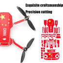 RCSTQ For DJI Mavic Mini Graffiti Style Color Pattern Drone Body & Controller Plastic Stickers(Colorful Inkjet)