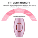 Ladies Painless Photon Laser Hair Removal Device, Specification:UK Plug(Black)