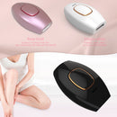 Ladies Painless Photon Laser Hair Removal Device, Specification:EU Plug(Black)
