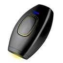 Ladies Painless Photon Laser Hair Removal Device, Specification:EU Plug(Black)