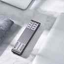 Metal Laptop Stand Computer Cooling Folding Mini Flat Raised Bracket(Gray)