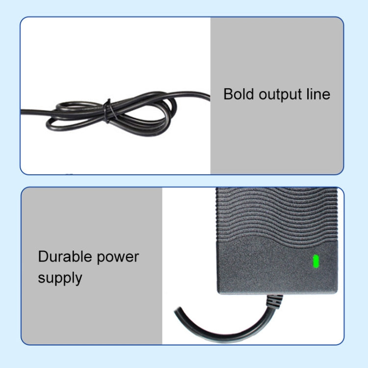 JY-420200 42V 2A Lithium Battery Charger for Electric Scooter(Big Aviation Head)