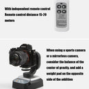 Zifon YT-500 Electronic 360 Degree Rotation Panoramic Head with Remote Controller for Smartphones, GoPro, DSLR Cameras